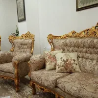 مبل 7نفره سلطنتی|مبلمان خانگی و میز عسلی|رباطکریم, رباطکریم|دیوار