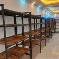 قفسه رگال ویترین طبقه دار کتابخانه قفسه دیواری|کتابخانه، شلف، قفسههای دیواری|همدان, |دیوار