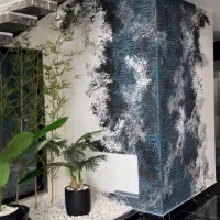 طراحی داخلی/ پتینه ژورنالی/ طرح صخره مازندران