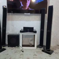 فروش یک دستگاه دی وی دی به همراه ۶عد بلندگو