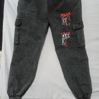 شلوار مشکی سنگ شور