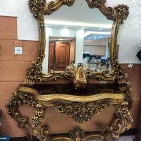 آینه کنسول دومدل بسیار شیک و تعدادی لوازم منزل