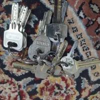 دسته کلید پیدا شده