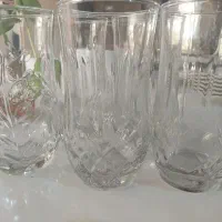 لیوان و فنجون و آجیل خوری بلور