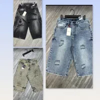 شلوارک جین پارچه ترک