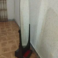 آینه قدی کمد دار چوبی کاملا سالم درحدنوبهمرا لوازم|آینه|کرج, گلستان|دیوار