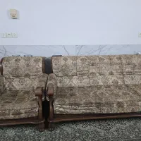 مبل ۷ نفره  چوب .چوفکا اردکان|مبلمان خانگی و میز عسلی|یزد, |دیوار