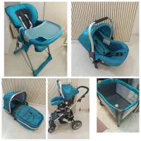 ست کامل کالسکه و کریر کودک