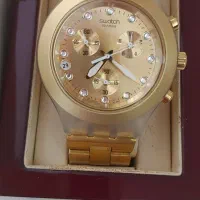 ساعتswatch swiss irony diaphan سه موتوره نو