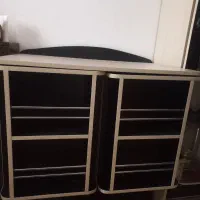 میز تحریر و ویترین ام دی اف