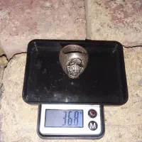 انگشتر تاج قلم کاری