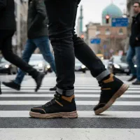 نیم بوت مردانه اسپرت بند دار کد 48467|کیف، کفش، کمربند|بهشهر, |دیوار