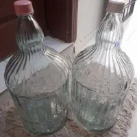 دوعدد شیشه ۸لیتری