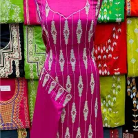 نگین کوبی ماهلین|لباس|کهنوج, |دیوار