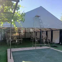 برزنت دوخت دیواره مدل چپری عشایری سایبان