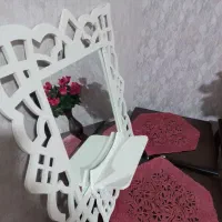 اینه و شلف سفید