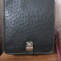 کیف چرم اصل شتر مرغ