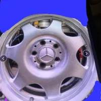 رینگ آلومینیومی پلیسی بنز سواری با لاستیک