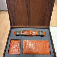 ست هدیه مردانه چرم طبیعی