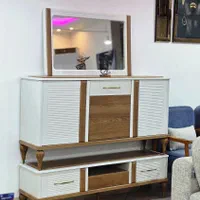آینه کنسول×میز tvجاکفشی/مبلمان الماس|بوفه، ویترین، کنسول|بیرجند, |دیوار