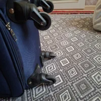 یک سری وسایل سرگرمی چمدان مسافرت