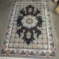 ۲تخته فرش ۹متری نقشه هیوا طوسی۷۰۰نما ضخیم/فرش علوی