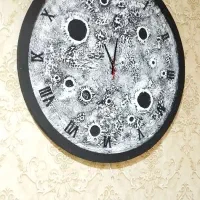 کادویی.ساعت.تابلو ماه..ساعت ماه|ساعت دیواری و تزئینی|خاوران, |دیوار