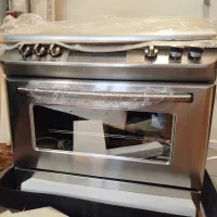 فروش اجاق گاز تمام فر استیل نو