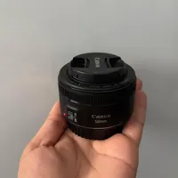 لنز دوربین ۵۰ فیکس canon
