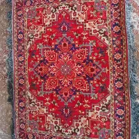 فرش قالیچه پشمی طرح هریس تاجری تبریز نو|فرش|قم, تعویض پلاک|دیوار