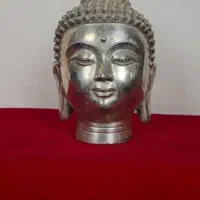 مجسمه برنز کله شیوا برنزی
