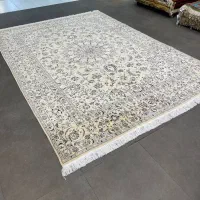 فرش دستباف (بساک) جفت ۹ متری ۹ لا کرک ابریشم|فرش|مشکین‌دشت, |دیوار