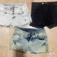 کمربند و شلوارک لی