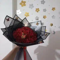 گل روبانی با کیفیت و قیمت اقتصادی ویژه روز مادر|گل مصنوعی|شیراز, محراب|دیوار