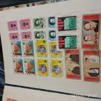 آلبوم تمبر قدیمی|کلکسیون سکه، تمبر، اسکناس|فلاورجان, |دیوار