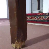 میز سنفره چوبی محکم کارکرده|صندلی و نیمکت|رباطکریم, مسکن مهر آبشناسان|دیوار