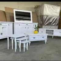 فروش ست میز تلویزیون آینه کنسول جاکفشی اقساطی|میز تلویزیون|کرمانشاه, |دیوار