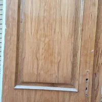 درب چوبی دست دوم دو عدد