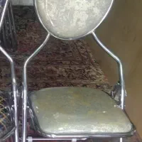 صندلی تاشو نگین دار 100عدد