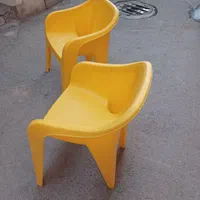 صندلی فایبر تمیز ۲ عدد سایز بزرگ
