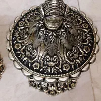 قندان برنزی نقره ای|ظروف سرو و پذیرایی|تهران, خاک سفید|دیوار