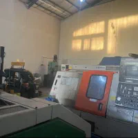 کار در کارگاه تراشکاری cnc