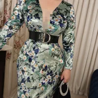 پیراهن بلند مجلسی (ژورنالی ) زنانه