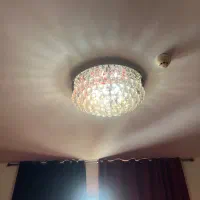 لوستر کریستال چک|لوستر و چراغ آویز|سمنان, |دیوار