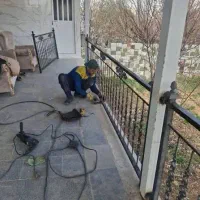 جوشکار گازلوله کشی خورده کاری حفاظ نرده