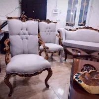 مبل های ظریف کلاسیک آکبند ۷نفره و ۹نفره|مبلمان خانگی و میز عسلی|کرمانشاه, |دیوار
