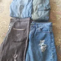 چهار عدد شلوار نو به فروش میرسد