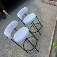 صندلی و کنسول فلزی