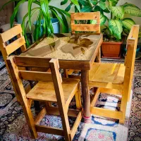 نهار خوری چوبی خوشکل