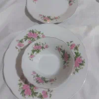 بشقاب برنج خوری وخورشید خوری وکاسه ماست خوری ودیس